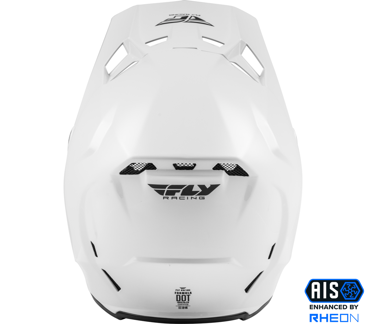 Formula Carbon Solid Helmet White Lg