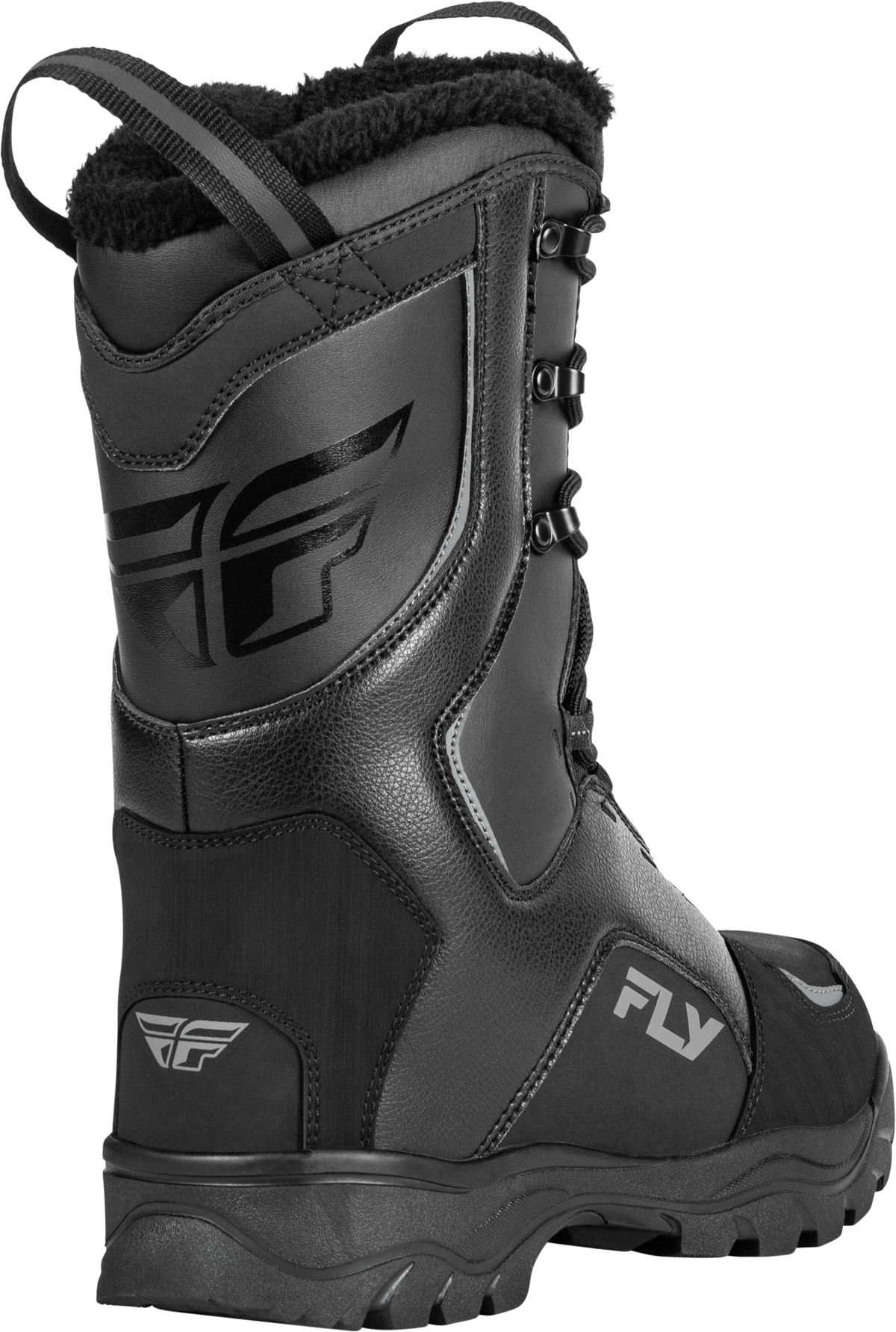 Marker Laced Boot Black Sz 10