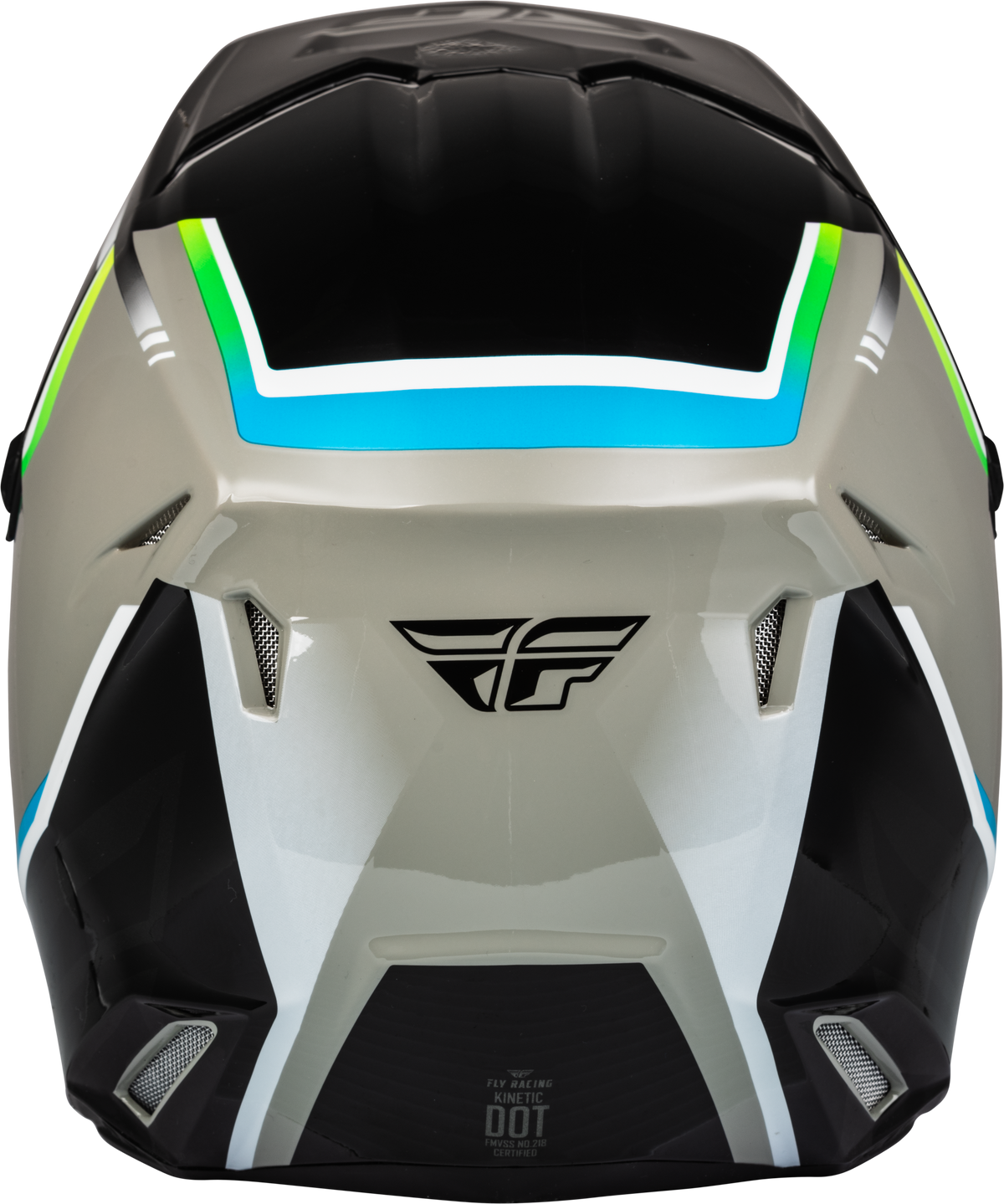 Youth Kinetic Vision Helmet Grey/Black Ys