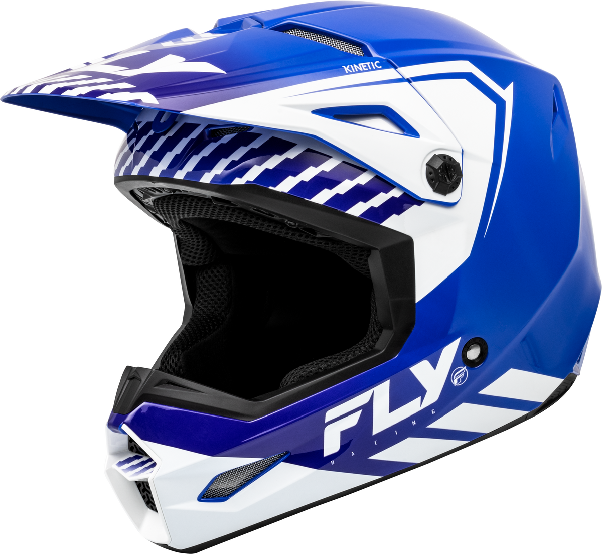 Youth Kinetic Menace Helmet Blue/White Ys