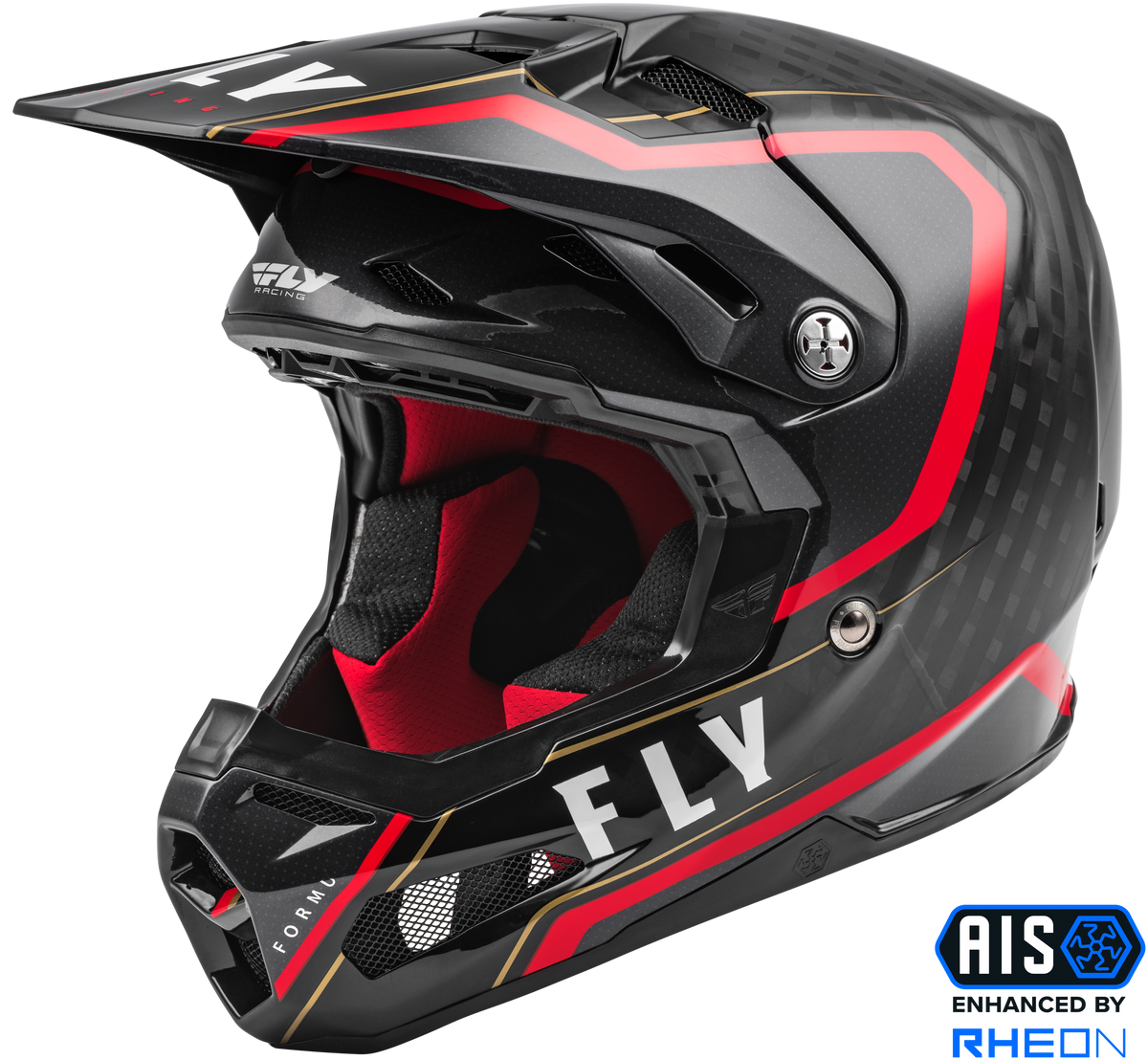 Formula Carbon Axon Helmet Black/Red Xl