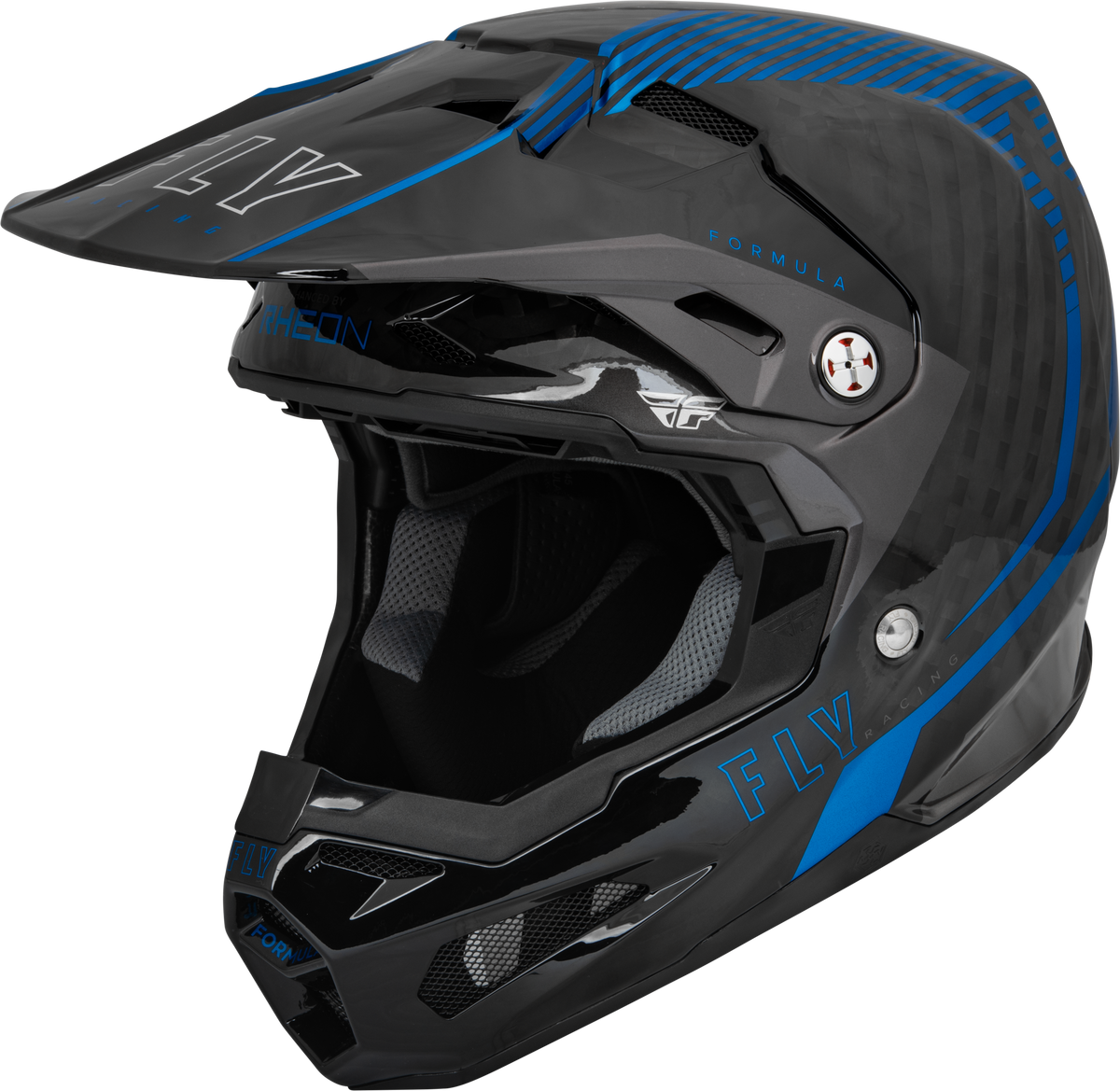 Formula Carbon Tracer Helmet Blue/Black Md
