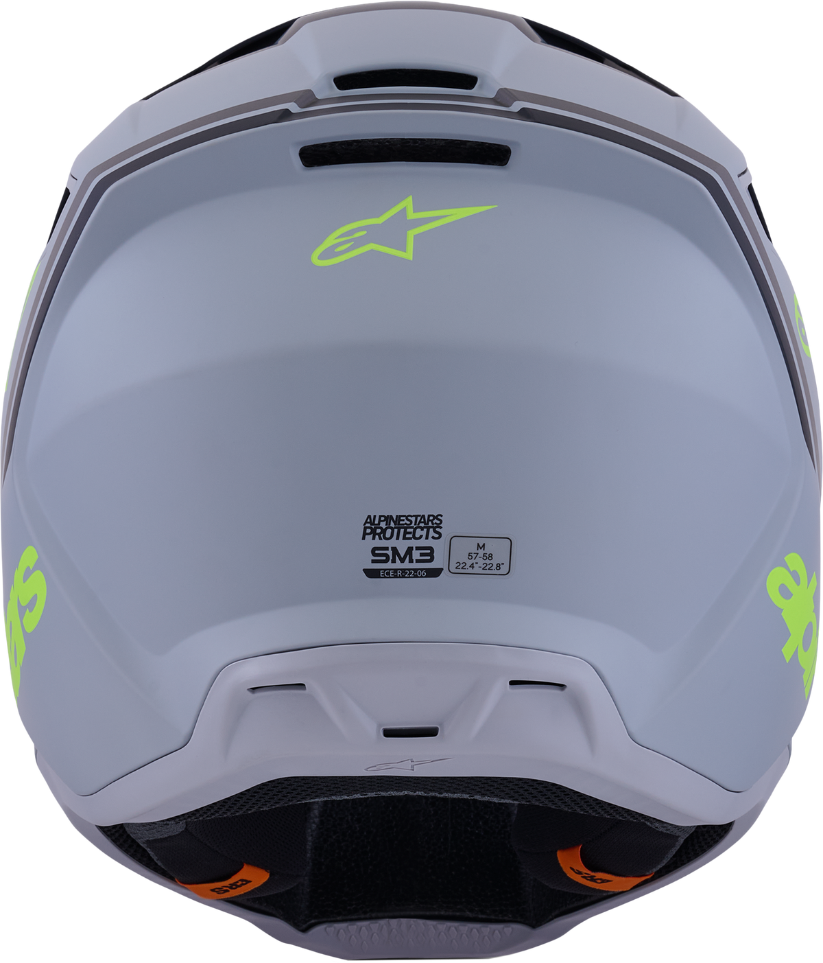 Sm3 Radium Helmet Gry/Blk/Ylw Fluo Matt Xl