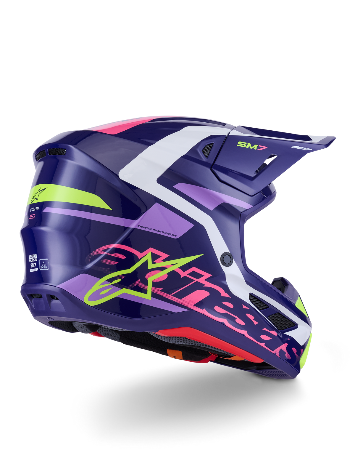 Sm7 Deed Helmet Purp/Pnk Glossy Sm