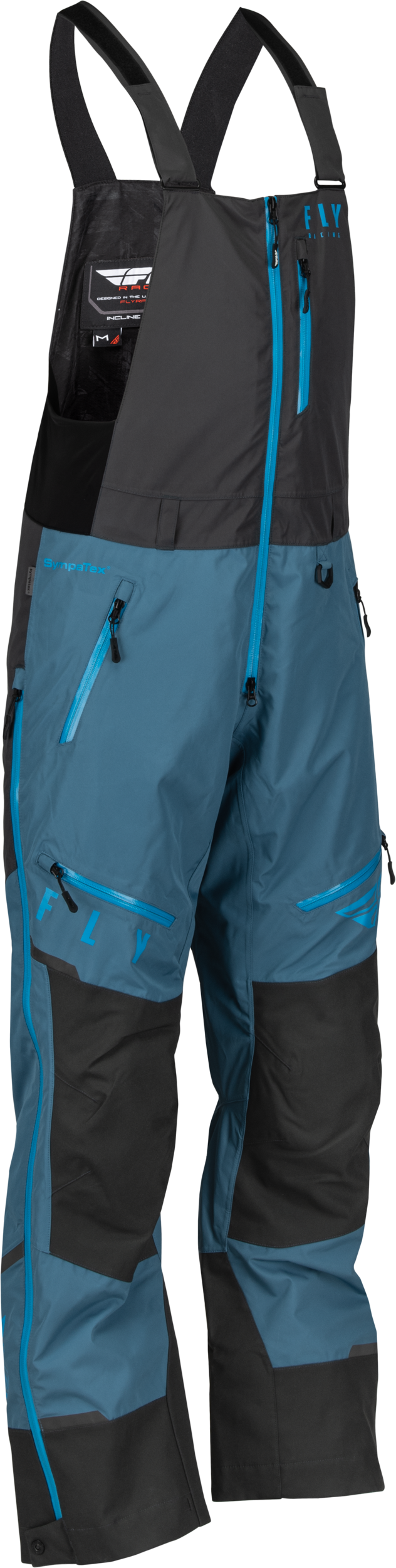Incline Bib Blue/Grey Md