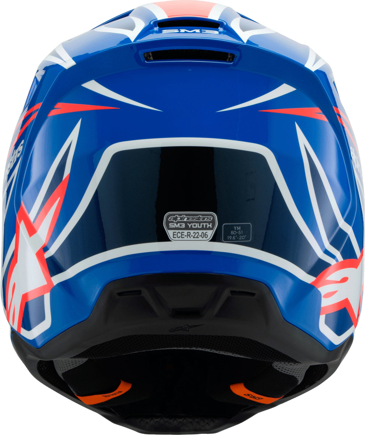 Sm3 Youth Wurx Helmet Blue/Red/Wht/Blk Ym