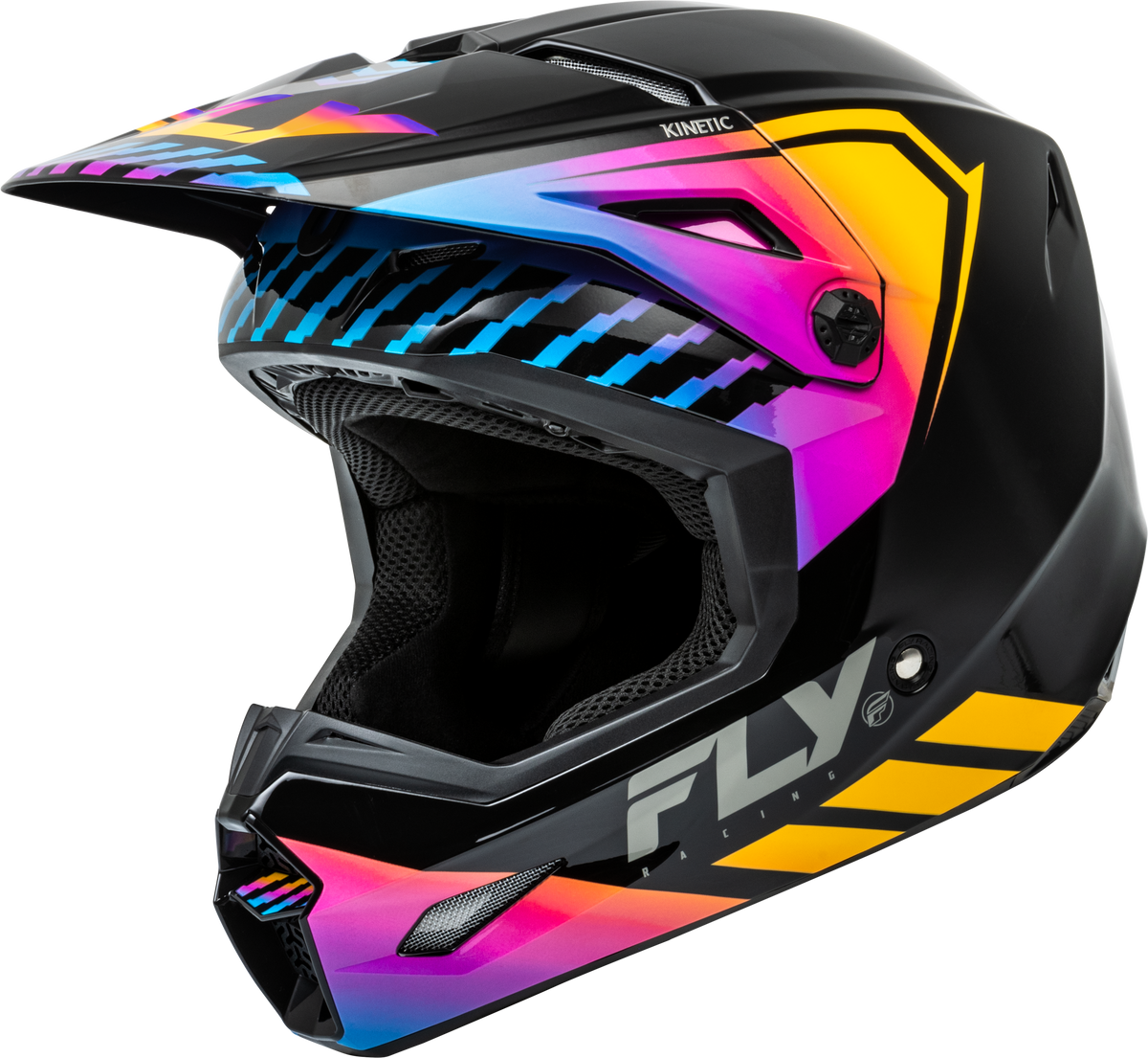 Kinetic Menace Helmet Black/Sunrise Lg