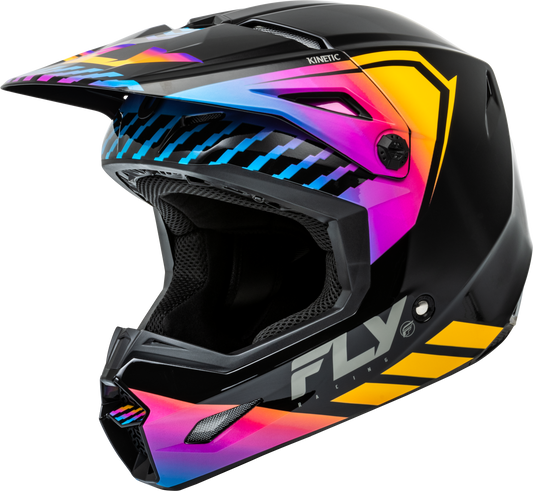 Kinetic Menace Helmet Black/Sunrise Lg