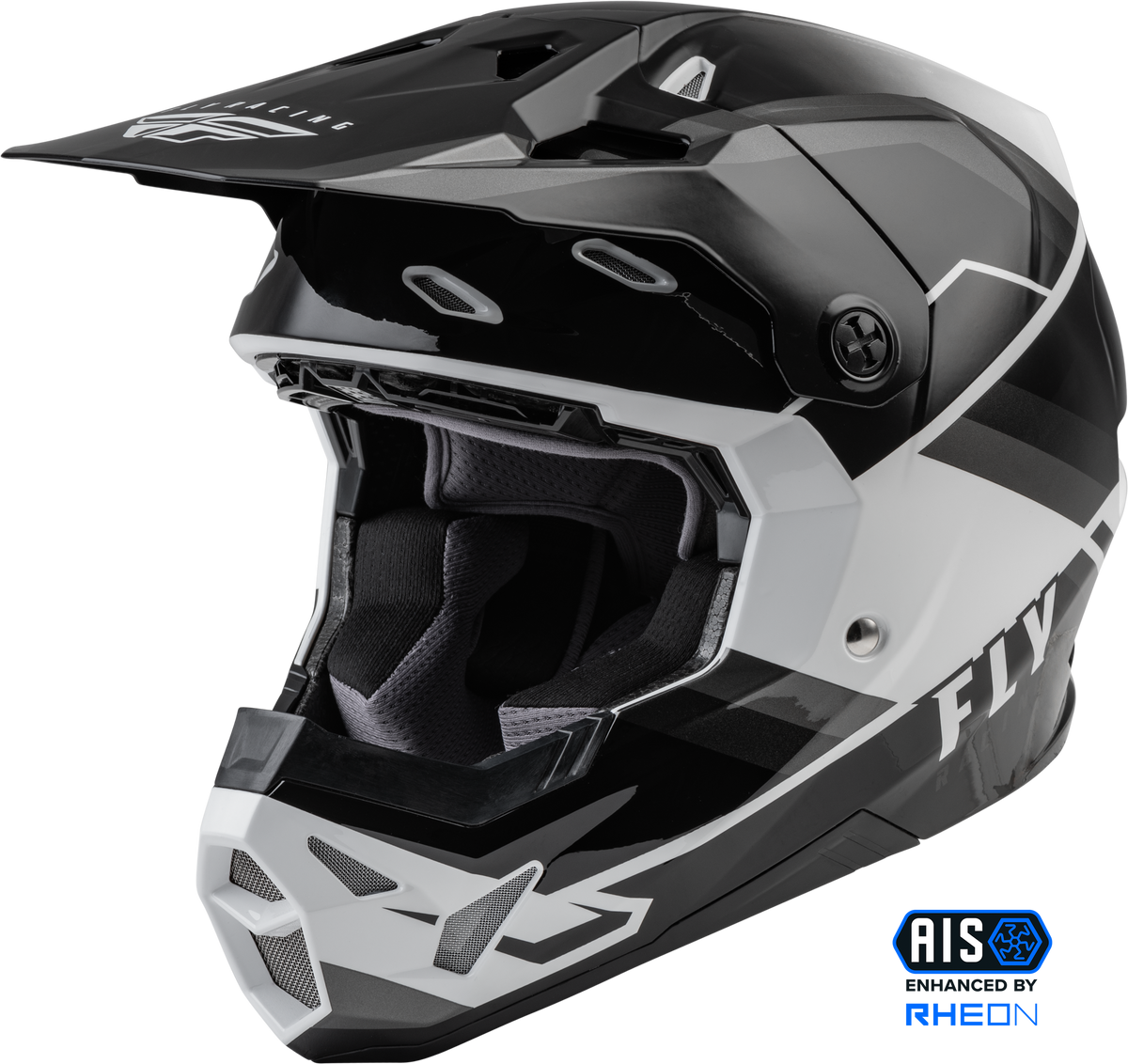 Formula Cp Rush Helmet Grey/Black/White Sm