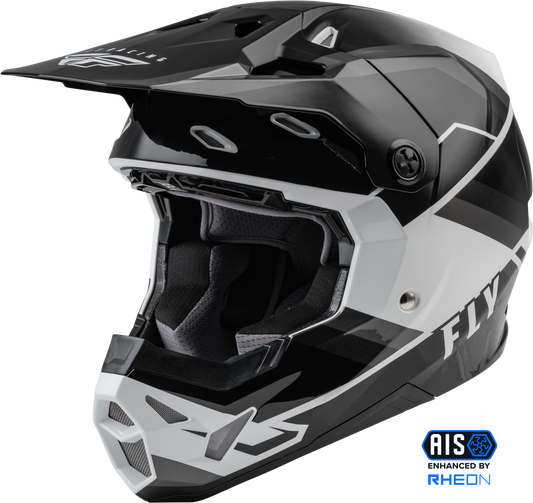 Formula Cp Rush Helmet Grey/Black/White Sm
