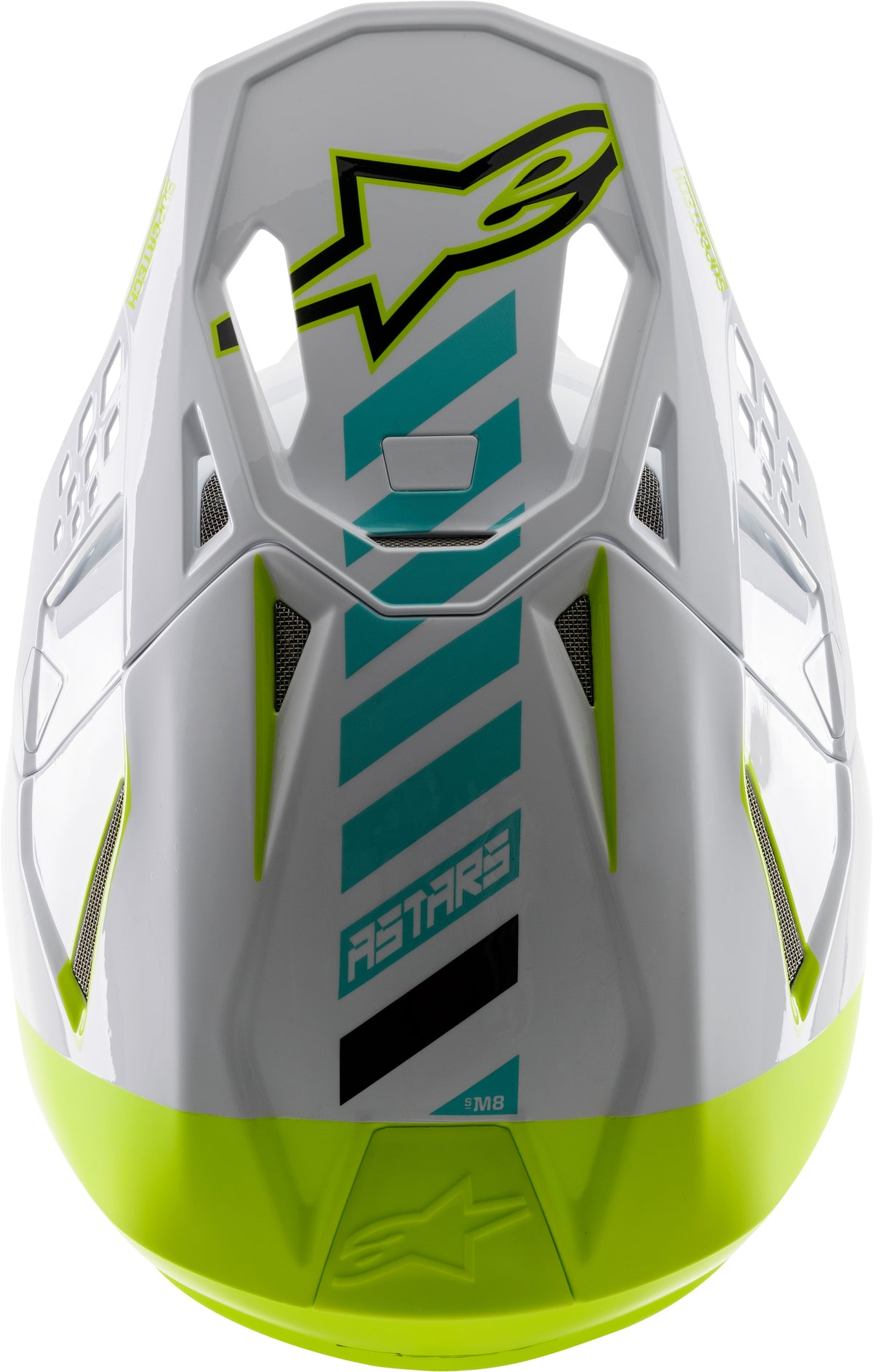 Sm8 Anaheim 2020 Le Helmet Xs Wht/Yllw Fluo/Turq Mg Xs