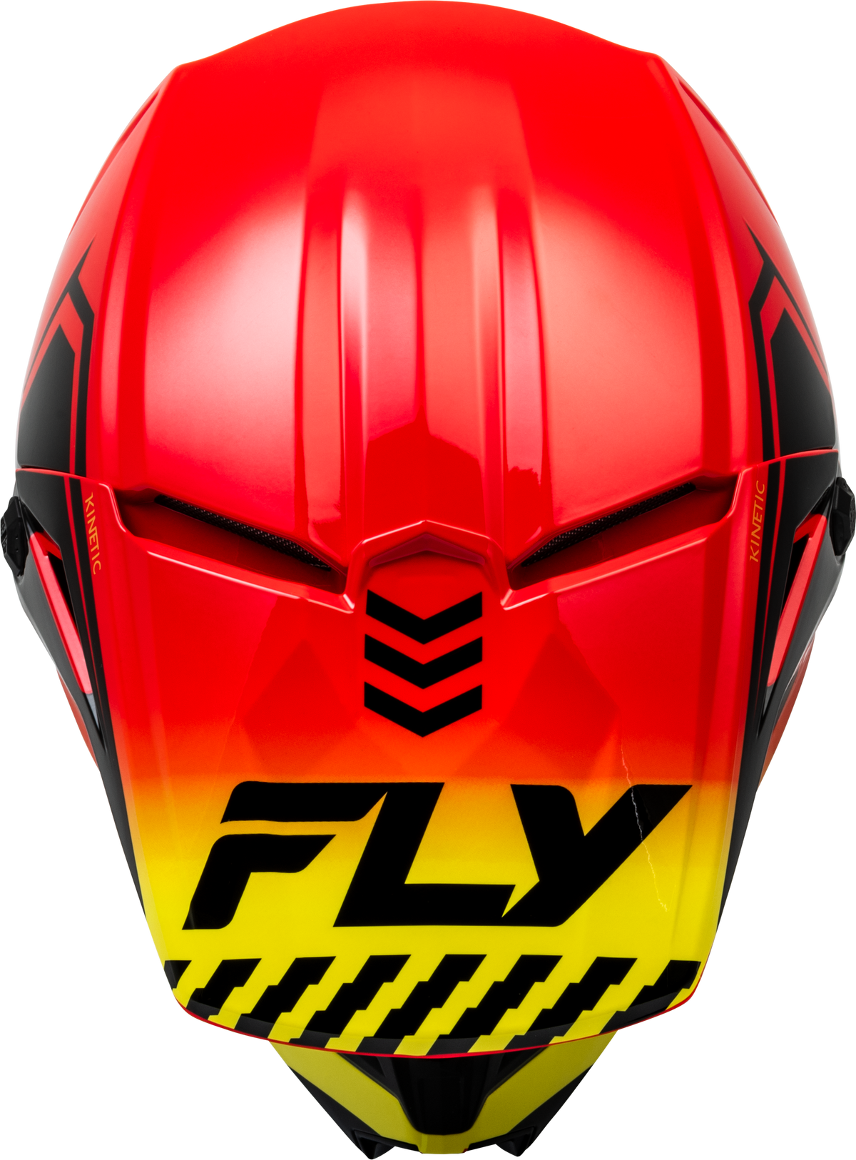 Kinetic Menace Helmet Red/Black/Yellow Xl