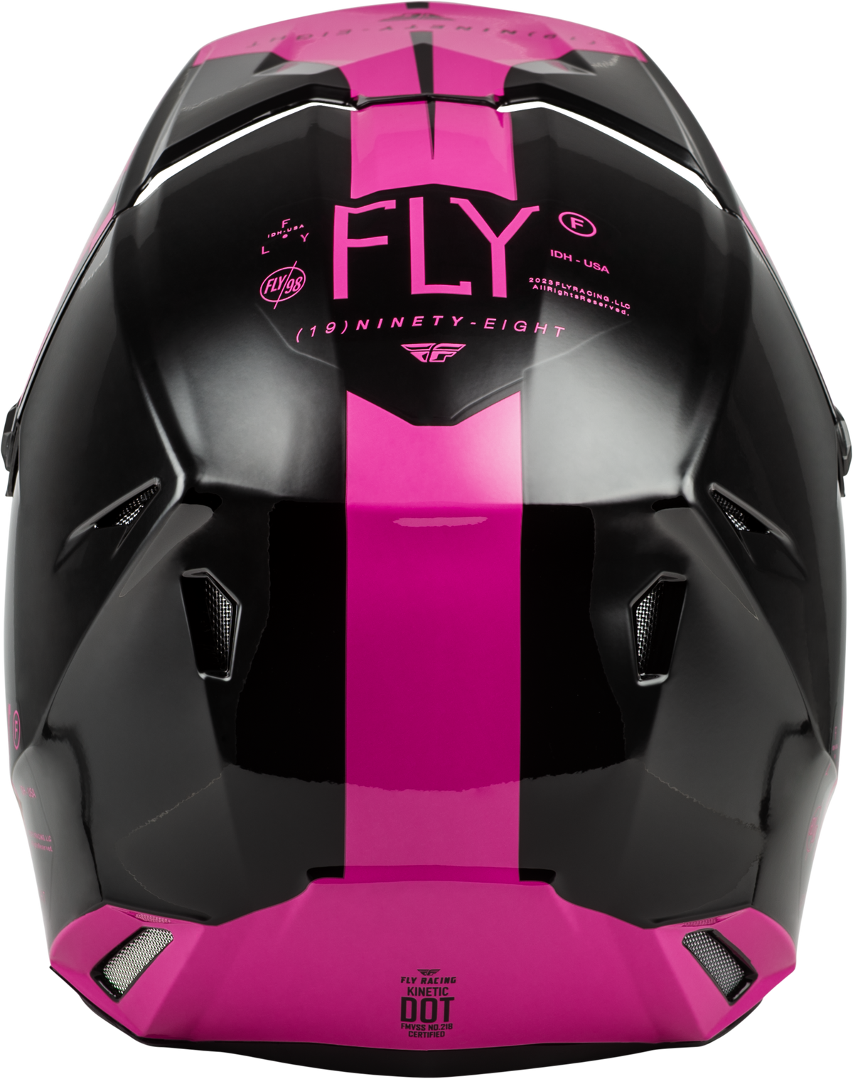 Kinetic Lite Rival Helmet Gloss Black/Pink Xs