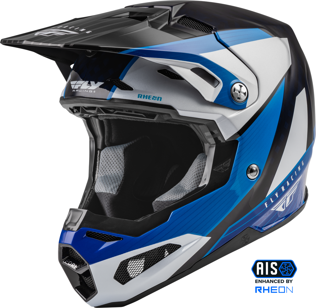 Formula Carbon Prime Helmet Blue/White/Blue Carbon Xs