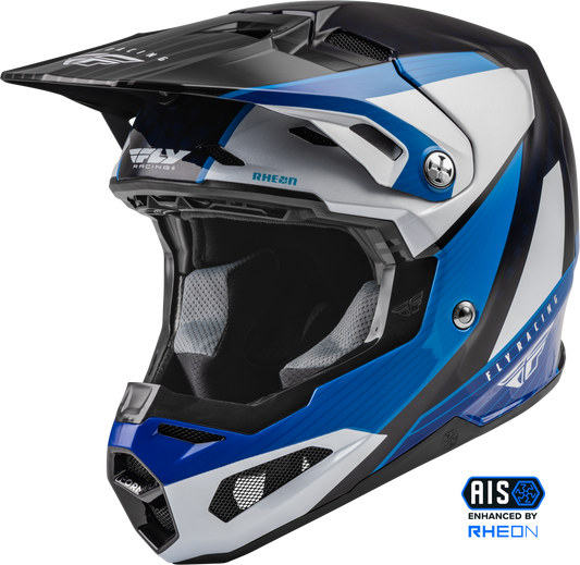 Formula Carbon Prime Helmet Blue/White/Blue Carbon Xs