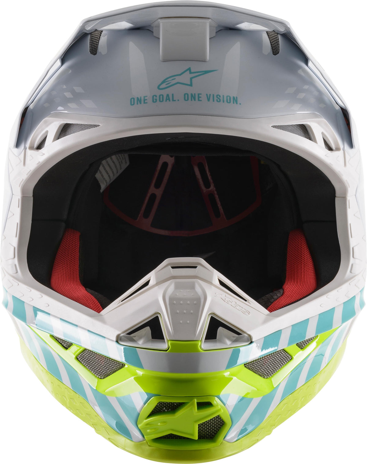 Sm8 Anaheim 2020 Le Helmet Xs Wht/Yllw Fluo/Turq Mg Xs