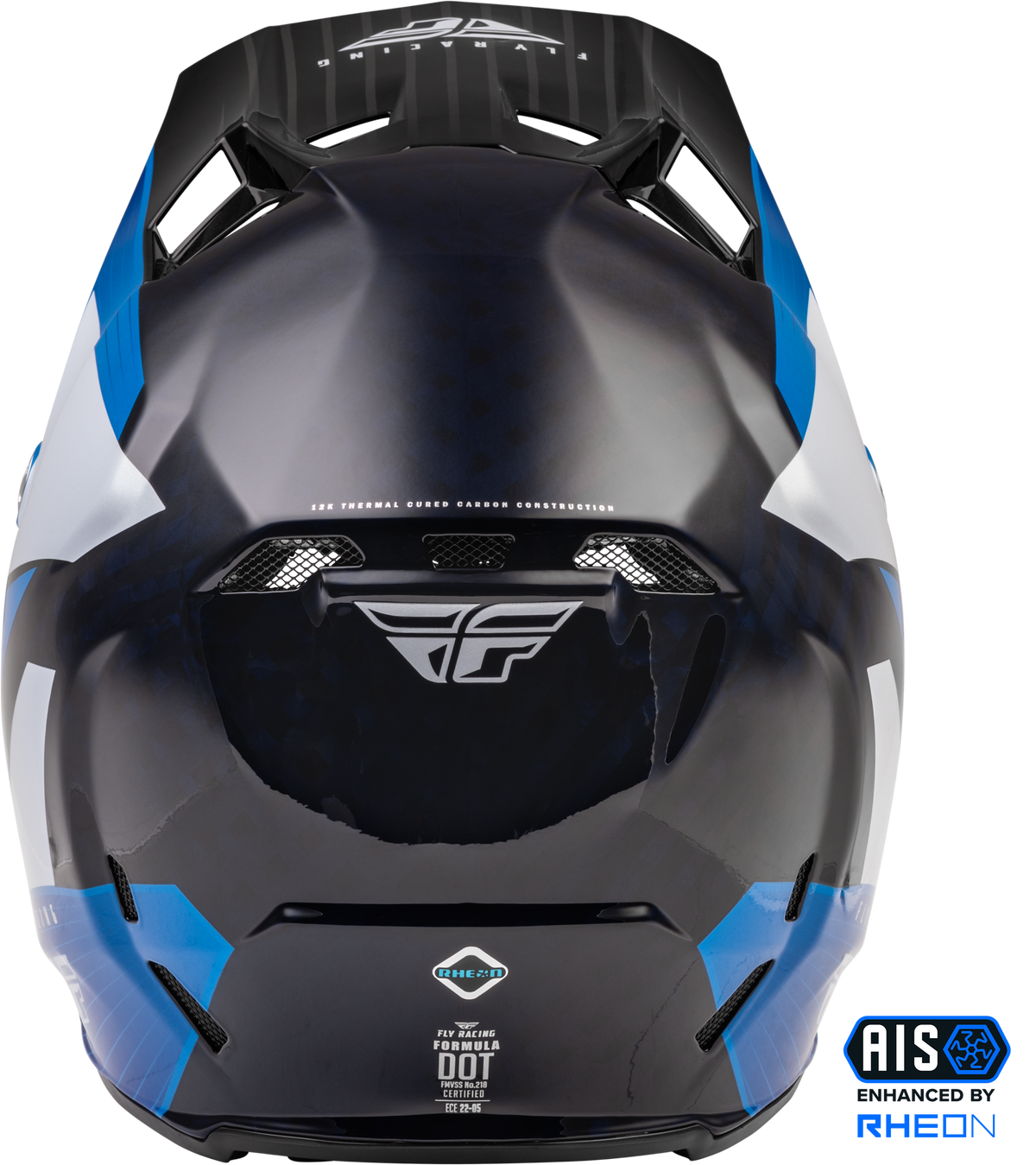 Formula Carbon Prime Helmet Blue/White/Blue Carbon Xs