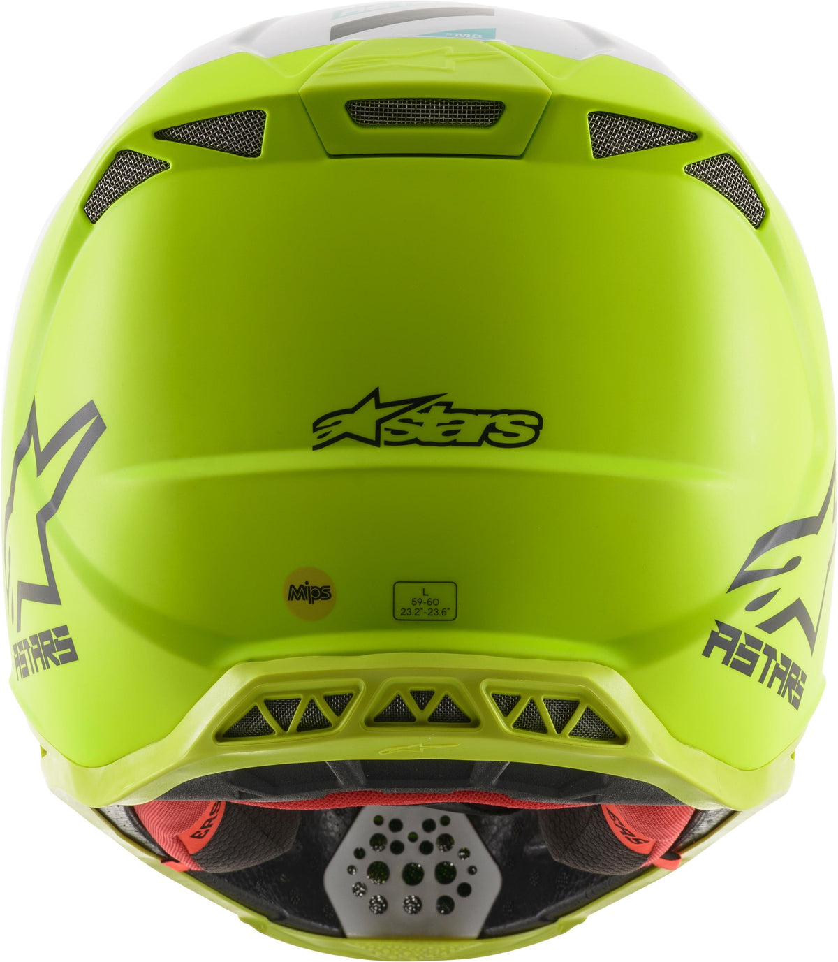 Sm8 Anaheim 2020 Le Helmet Lg Wht/Yllw Fluo/Turq Mg Lg