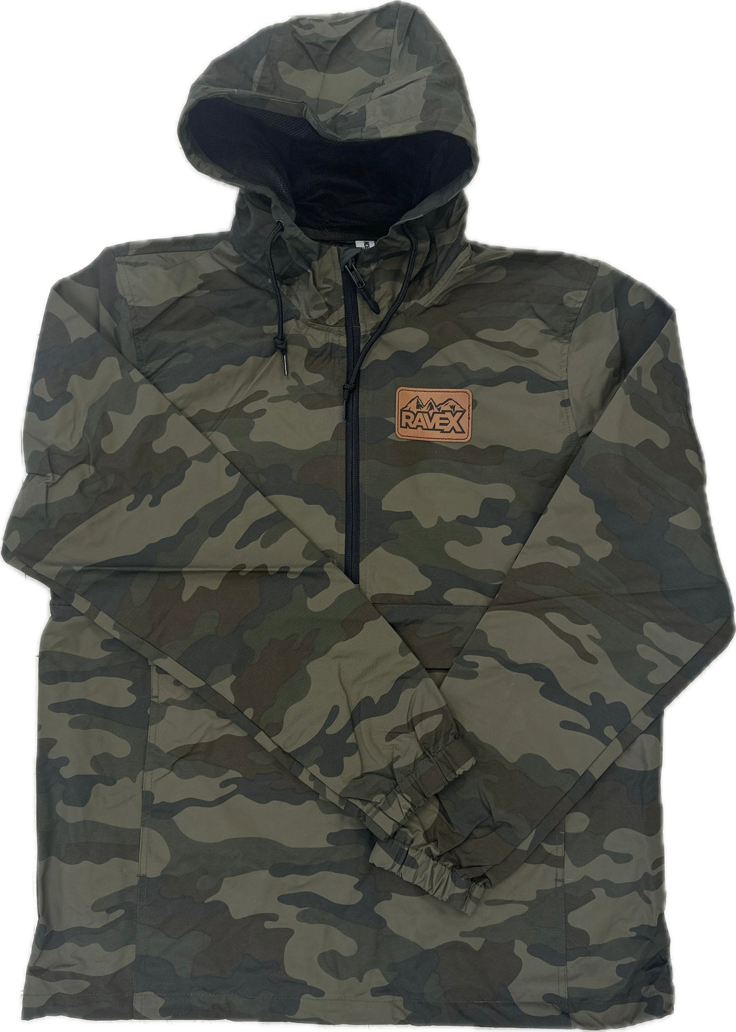 Rave X Waterproof Anorak Jacket Camo